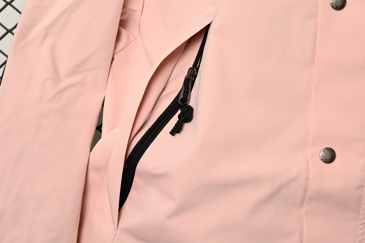 TheNorthFace Black and Pink Interchange Jacket