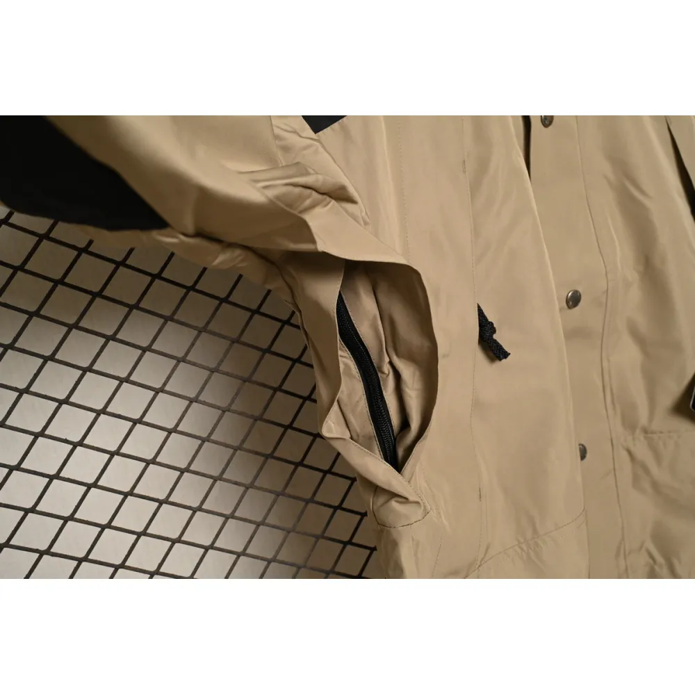 TheNorthFace Black and Khaki Interchange Jacket