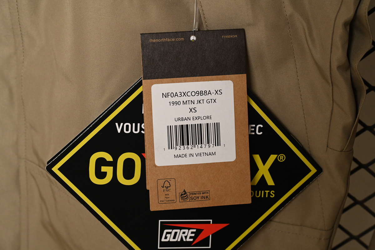 TheNorthFace Black and Khaki Interchange Jacket