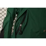 TheNorthFace Black and Blackish Green Interchange Jacket