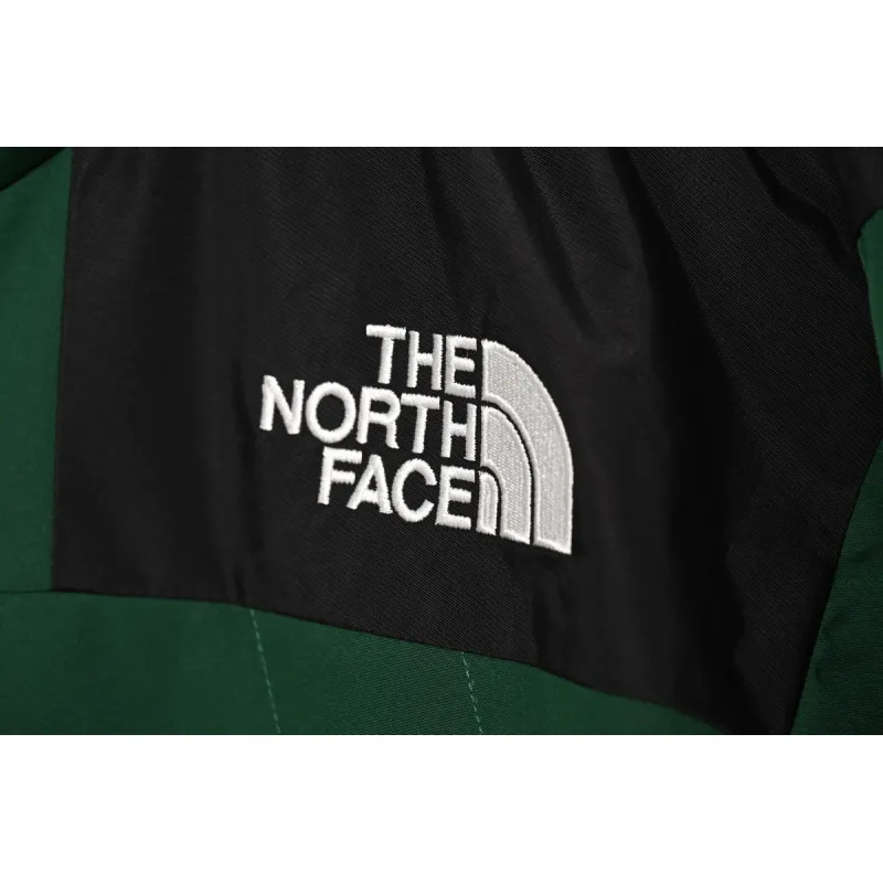 TheNorthFace Black and Blackish Green Interchange Jacket