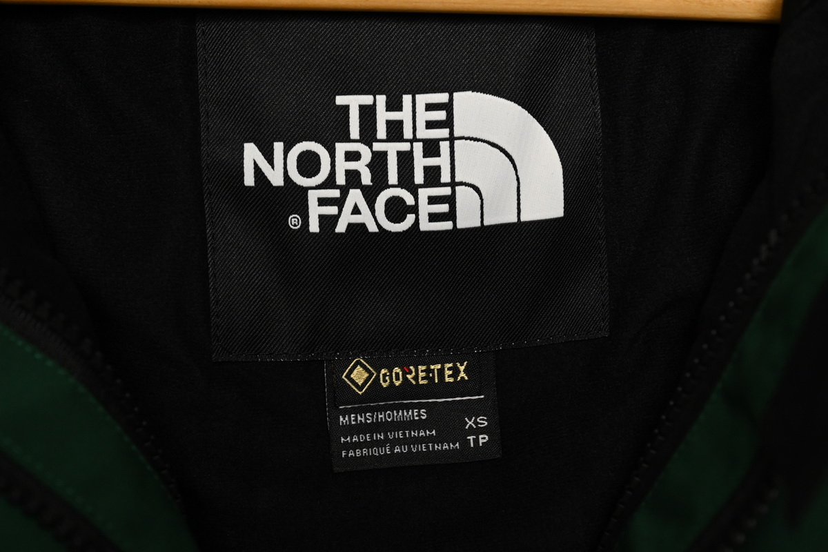 TheNorthFace Black and Blackish Green Interchange Jacket