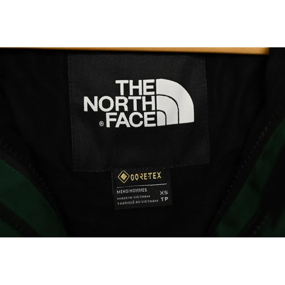 TheNorthFace Black and Blackish Green Interchange Jacket