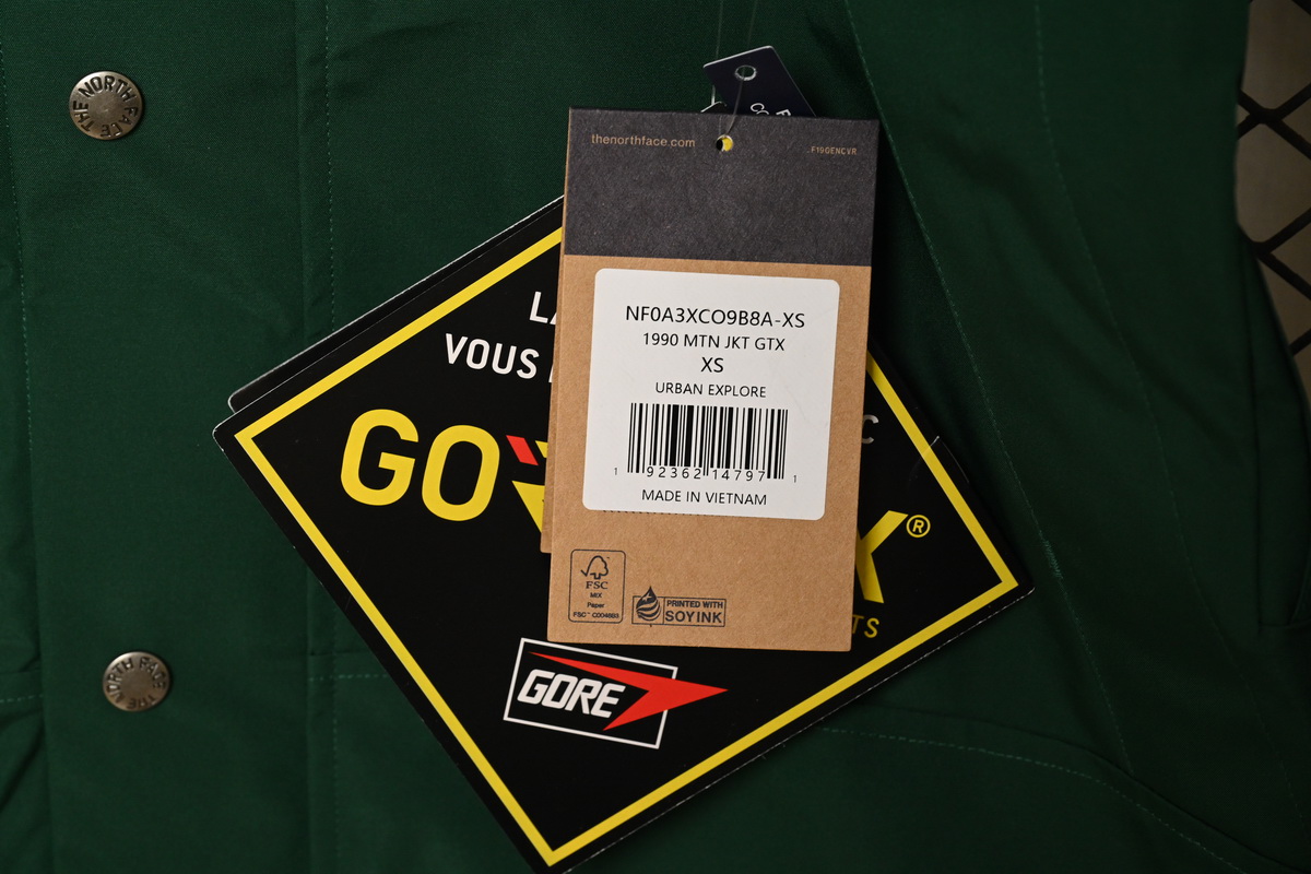 TheNorthFace Black and Blackish Green Interchange Jacket