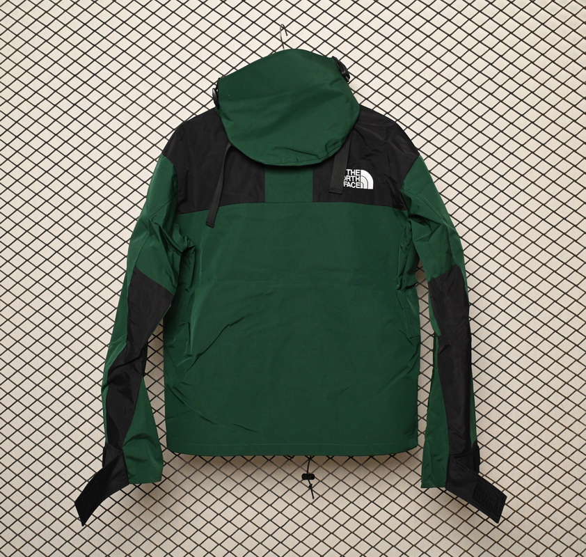 TheNorthFace Black and Blackish Green Interchange Jacket