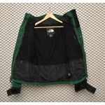 TheNorthFace Black and Blackish Green Interchange Jacket