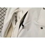 TheNorthFace Black and Milk White Color Matching Interchange Jacket