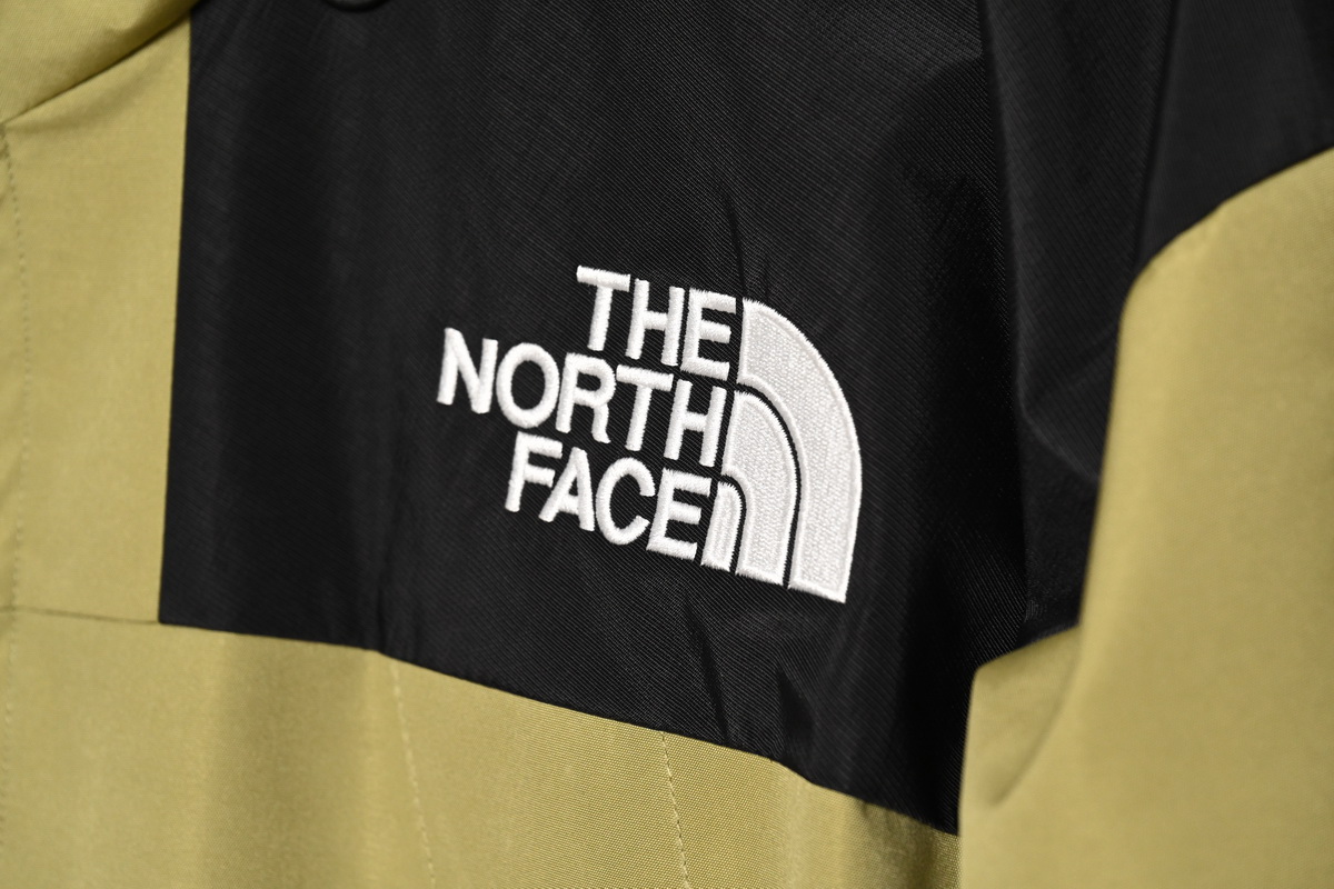 TheNorthFace Black and Mustard Green