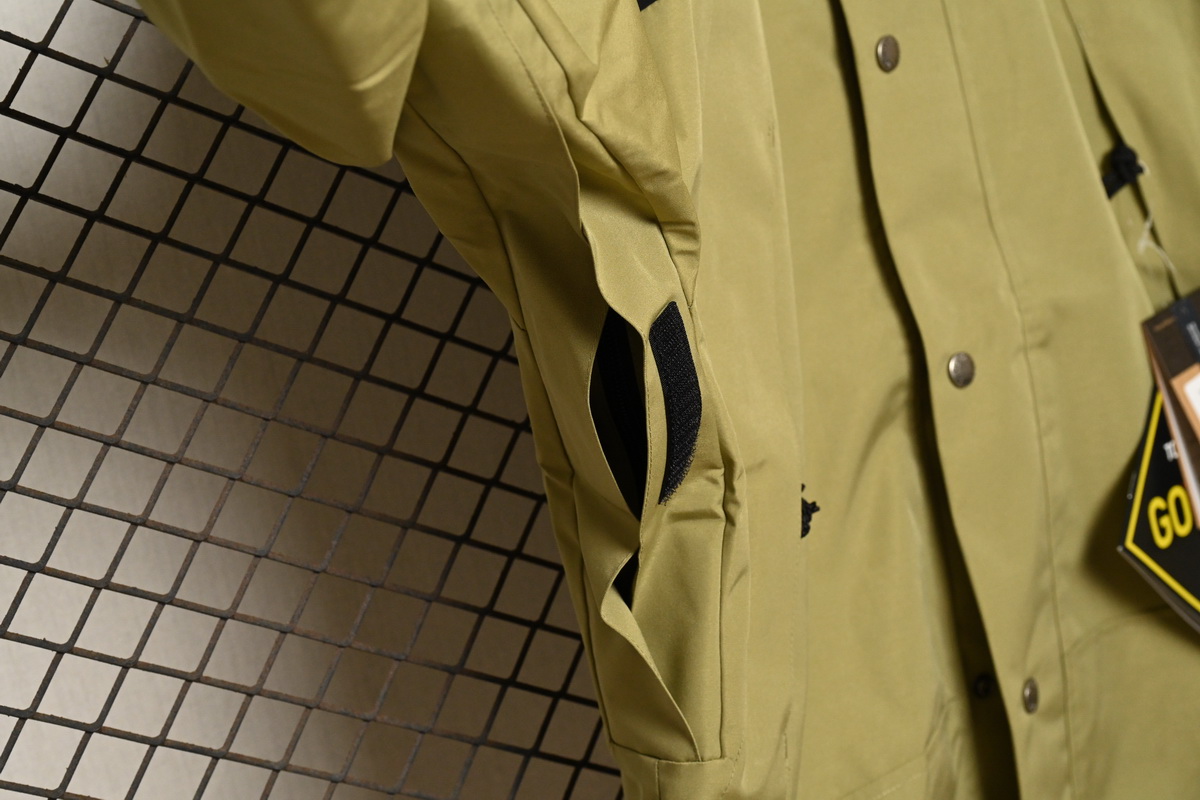 TheNorthFace Black and Mustard Green