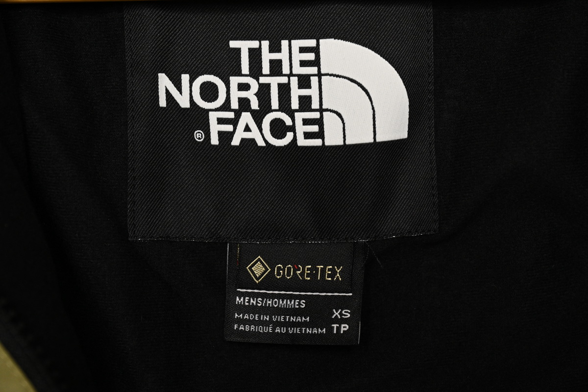 TheNorthFace Black and Mustard Green