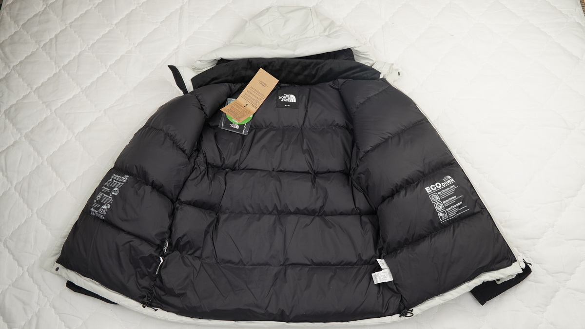 TheNorthFace Black and pure white Interchange Jacket