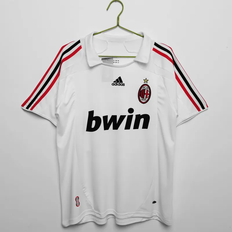 Best Reps Serie A 2007/08 AC Milan Away  Soccer Jersey