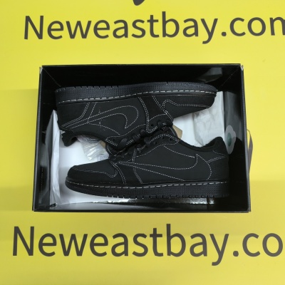 GET Jordan 1 Retro Low OG SP Travis Scott Black Phantom Replica, DM7866-001 02
