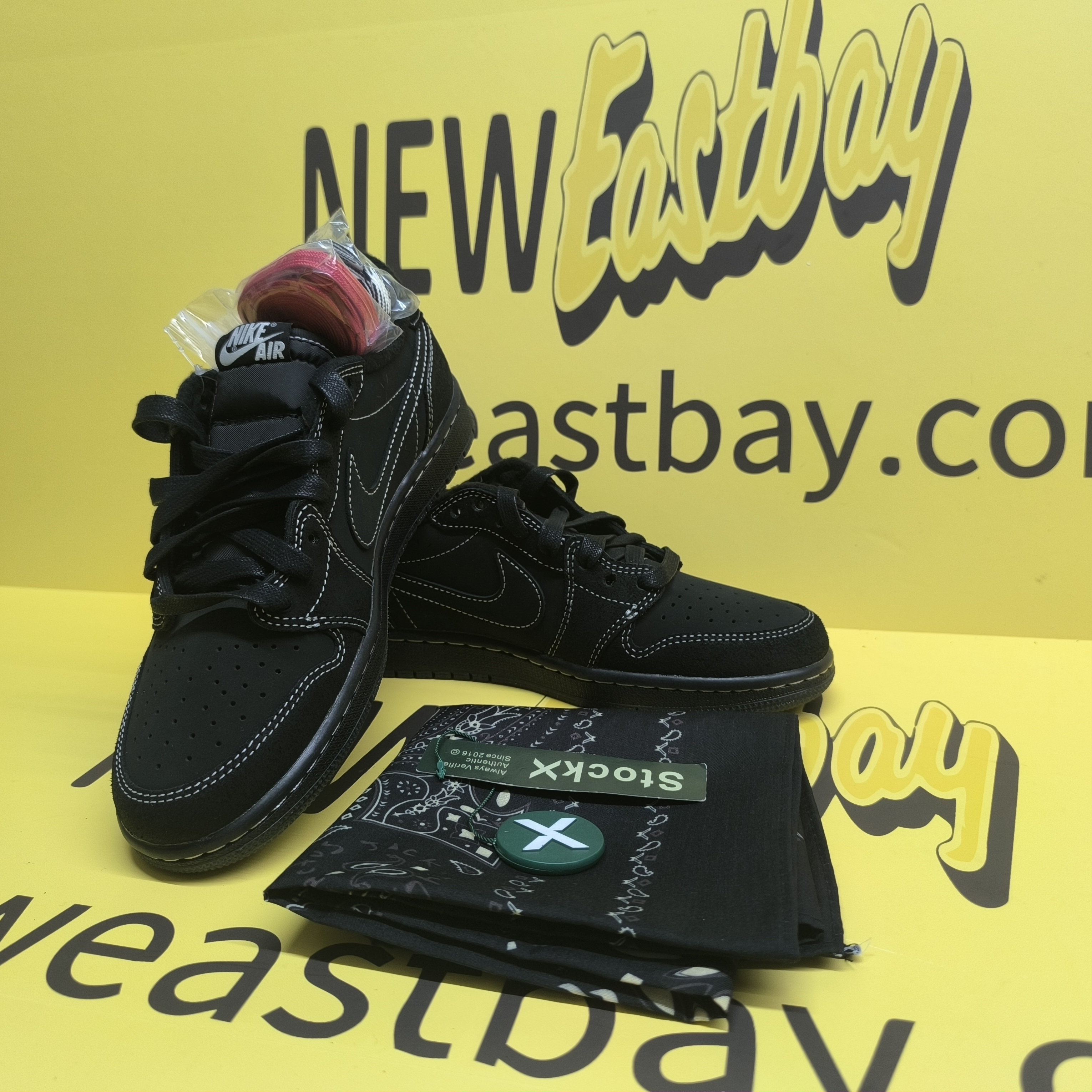 GET Jordan 1 Retro Low OG SP Travis Scott Black Phantom Replica, DM7866-001