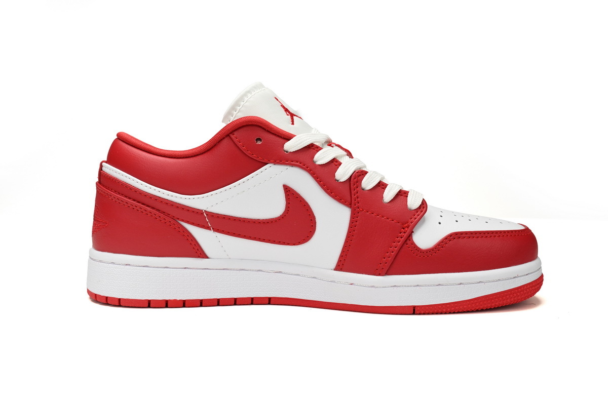 Jordan 1 Low Gym Red White 553560-611, Replica Shoes