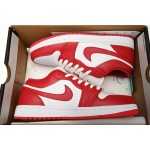 Jordan 1 Low Gym Red White 553560-611, Replica Shoes