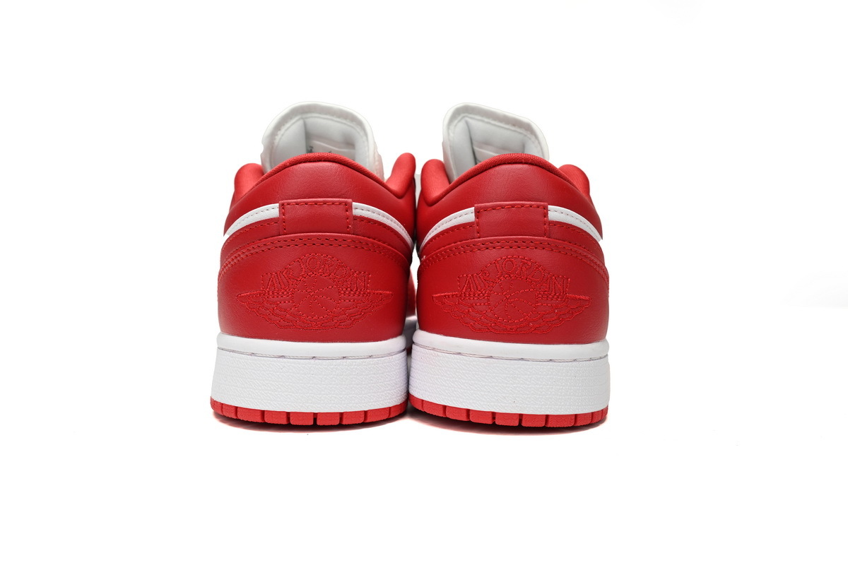 Jordan 1 Low Gym Red White 553560-611, Replica Shoes