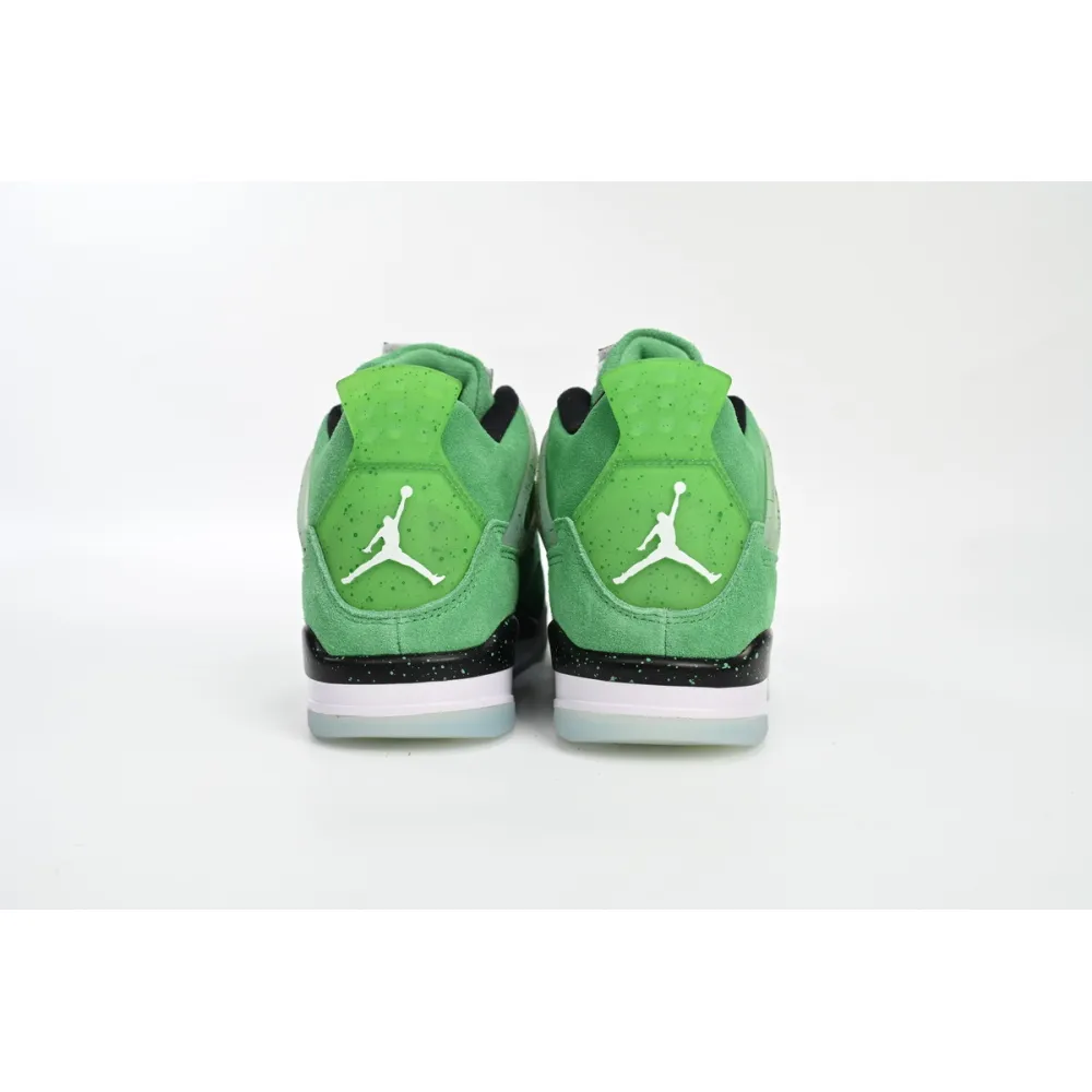  Jordan 4 Retro Emerald Green Black,904284