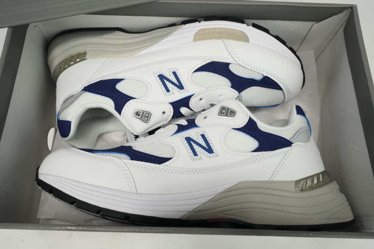  New Balance 992 White Navy M992EC