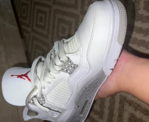 Jordan 4 Retro White Oreo Replica, CT8527-100 review Diaz
