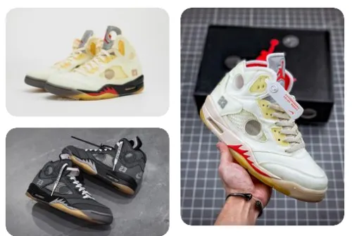 Today, let's take a look at the new eastbay OFF-WHITE x Air Jordan 5