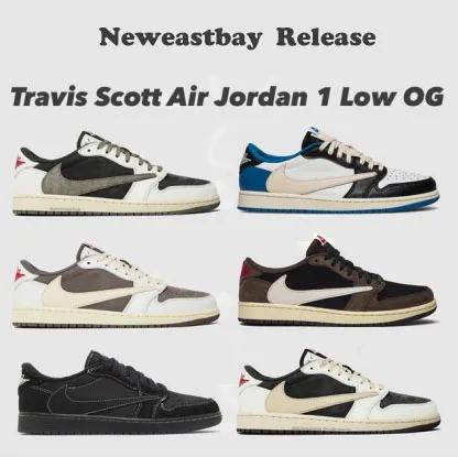 New eastbay Travis Scott Air Jordan 1 Low OG