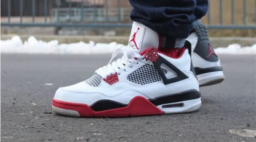 New eastbay Jordan 4 Retro Fire Red is coming with great momentum