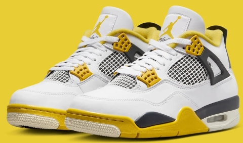 Air Jordan 4 “Vivid Sulfur” new color matching revealed!