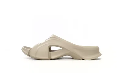 POP   Balenciaga Mold Slide Sandal Bei Ge 653874W3CE29300  01
