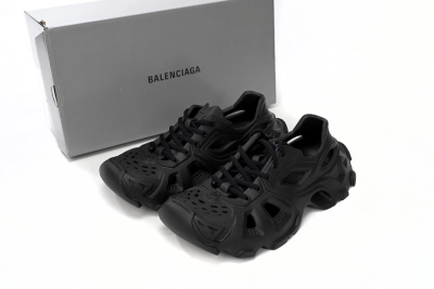 POP   BALENCIAGA HD Mule Black 702421W3CES1000  02