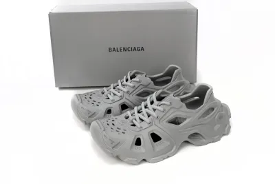 POP   BALENCIAGA HD Mule Grey 735249 W3CES 1200  02