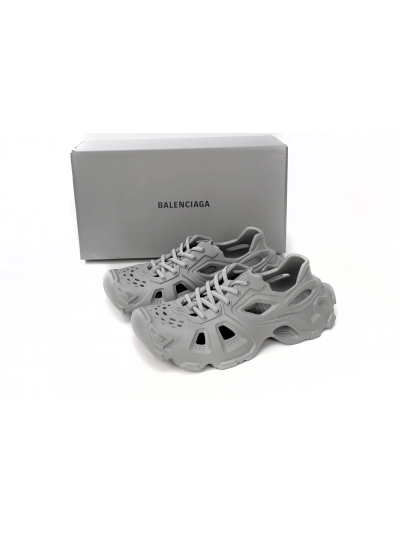 POP   BALENCIAGA HD Mule Grey 735249 W3CES 1200  02