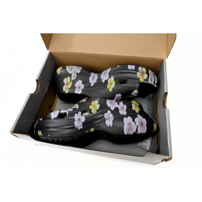 PKGoden  BALENCIAGA Pool Croc Watermark Black 677389 W1S8G 6556  02