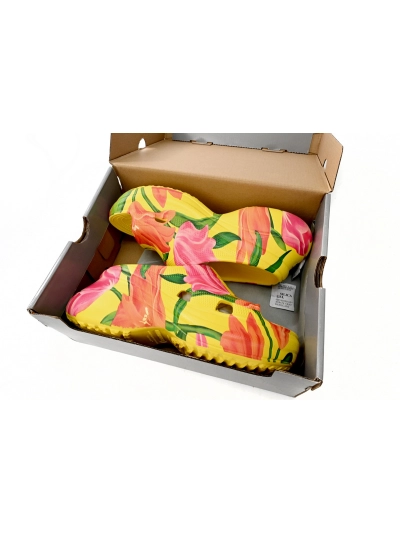 POP   BALENCIAGA Pool Croc Watermark Yellow 677389 W1S8F 7053  02