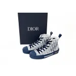 Dior B23 HT Oblique Transparency HIGH T00962H565 White Blue
