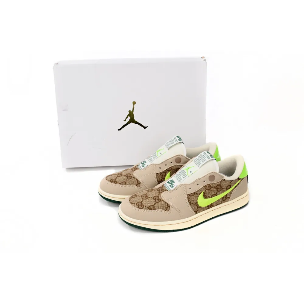 Air Jordan 1 Low Fluorescent Green AV3918-699 