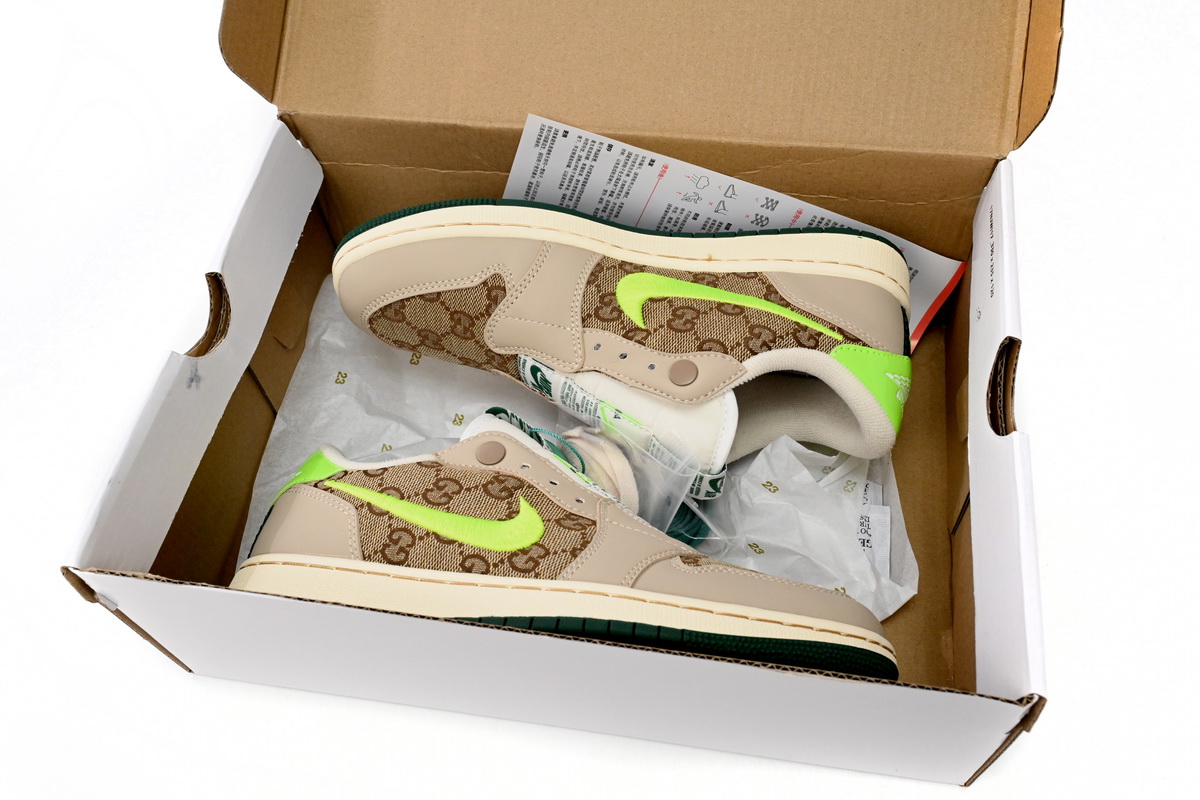 Air Jordan 1 Low Fluorescent Green AV3918-699 