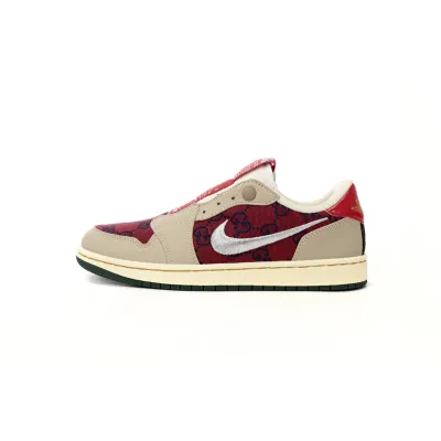 Air Jordan 1 Low Wine Red 1.0 AV3918-718  01