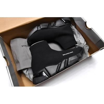 PKGoden  Balenciaga Speed Trainer Black 02