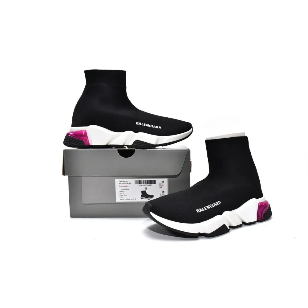 PKGoden  Balenciaga Speed Trainer Black Purple