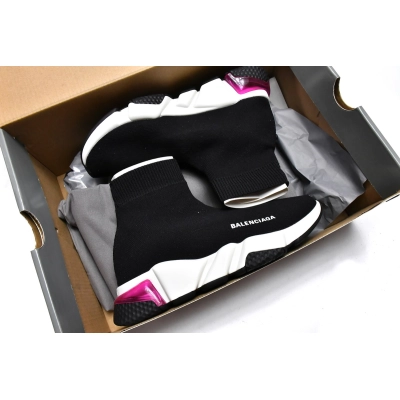 PKGoden  Balenciaga Speed Trainer Black Purple 02