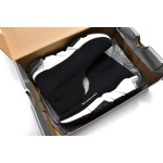 PKGoden  Balenciaga Speed Trainer Black White