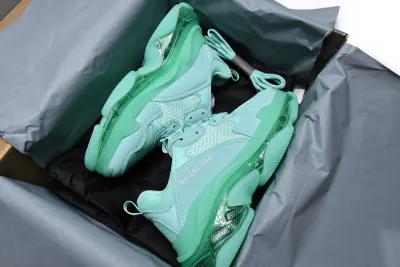 PKGoden   Balenciaga Triple S Aqua 544351 W2GA1 4500  02