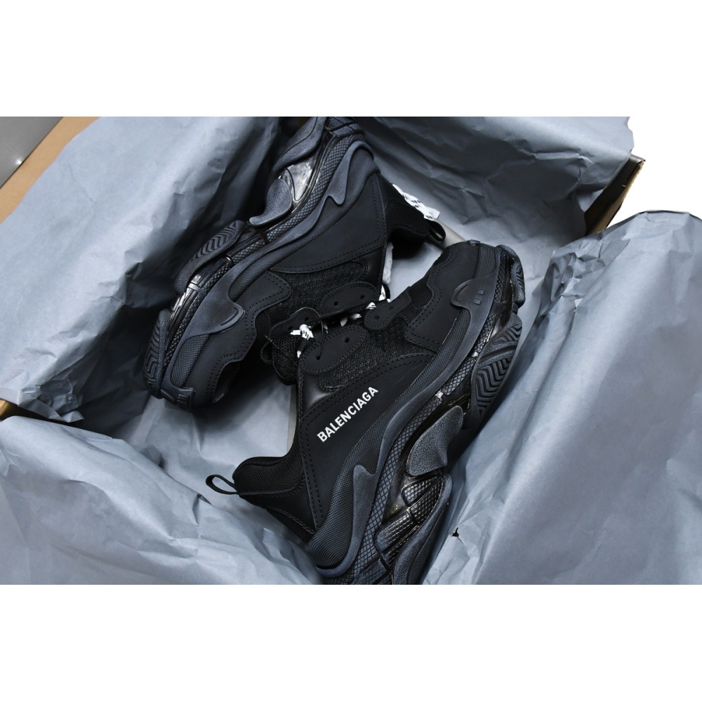 PKGoden Balenciaga Triple S Black 541624 W09O1 1000