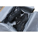 PKGoden Balenciaga Triple S Black 541624 W09O1 1000