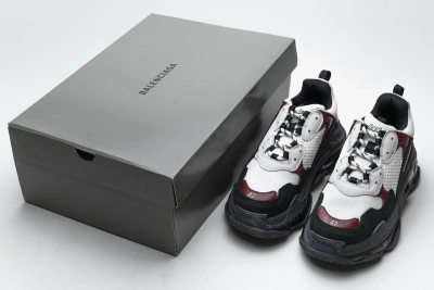 PKGoden   Balenciaga Triple S Black Brown Red 541624 W09O1 2268  02