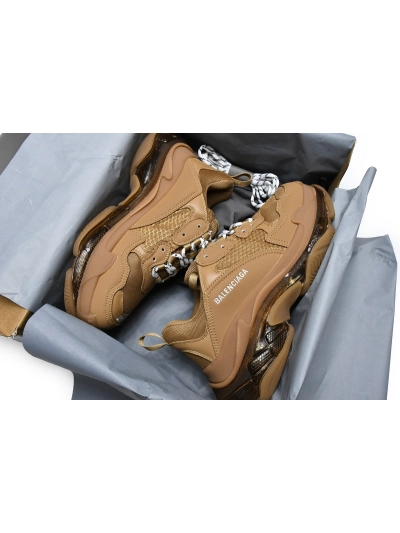 PKGoden   Balenciaga Triple S Brown 541624 W2GA1 2706  02