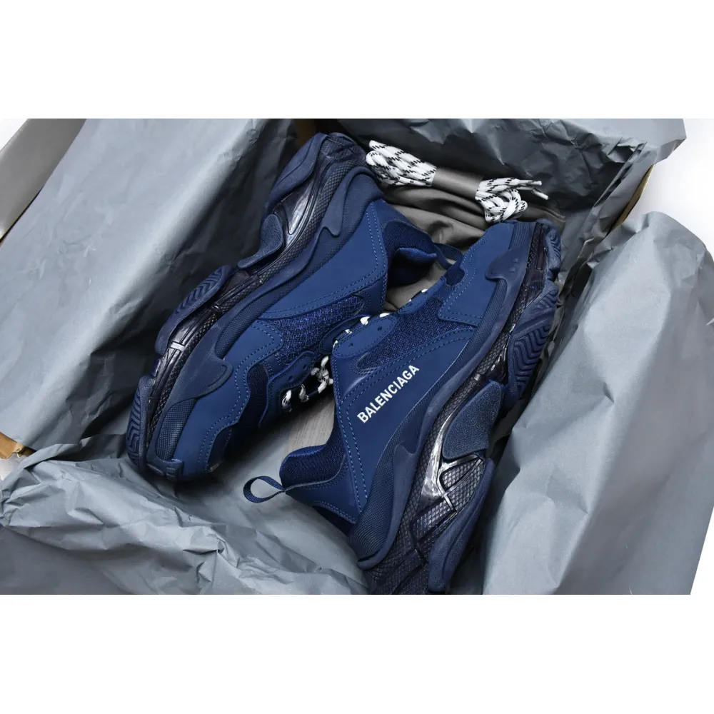 Balenciaga Triple S Dark Blue 541624 W091 4107 