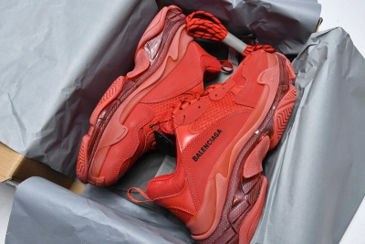 PKGoden   Balenciaga Triple S Dark Red 541624 W09O1 6500  02