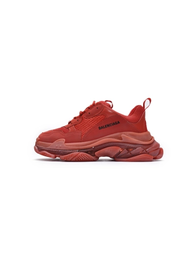 PKGoden   Balenciaga Triple S Dark Red 541624 W09O1 6500  01